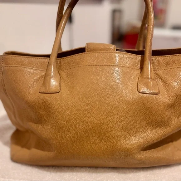 Chanel Camel Leather Tote - Picture 2 of 12
